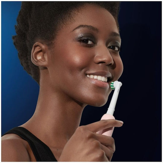 Oral-B Pro1 Ηλεκτρική Οδοντόβουρτσα με Αισθητήρα Πίεσης και Θήκη Ταξιδίου Ροζ - Image 4