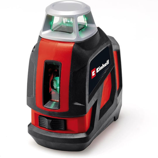 Einhell TE-LL 360 G Αυτορυθμιζόμενο Γραμμικό Αλφάδι Laser Πράσινης Δέσμης 1.5V με Εύρος Εργασίας 20m