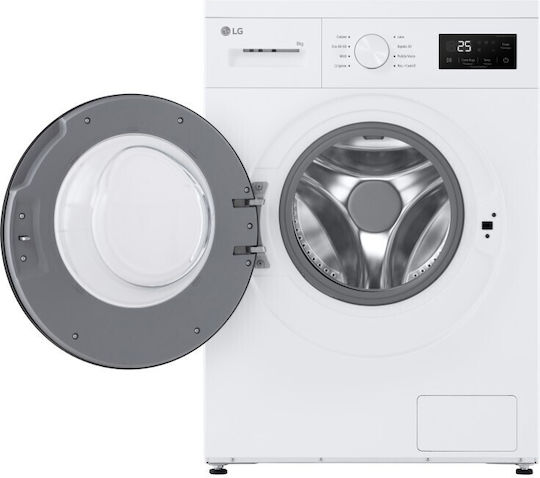 LG Πλυντήριο Ρούχων 8kg 1400 Στροφών F4NA10S8NWK - Image 2