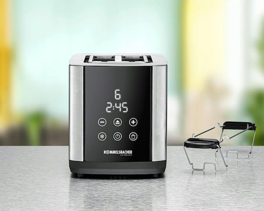 Rommelsbacher TO 850 Φρυγανιέρα 2 Θέσεων 850W Μαύρη - Image 6