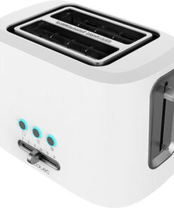 Cecotec Toast&Taste 9000 Double 03188 Φρυγανιέρα 2 Θέσεων 980W Λευκή