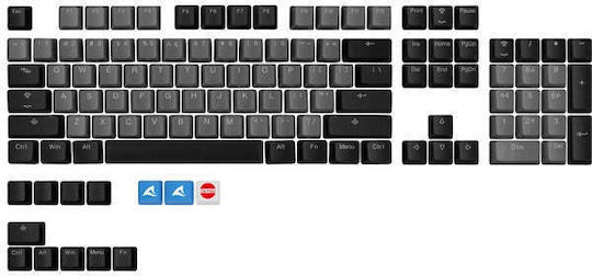 Sharkoon SKILLER SAC20 114 PBT ANSI Keycaps - Image 4
