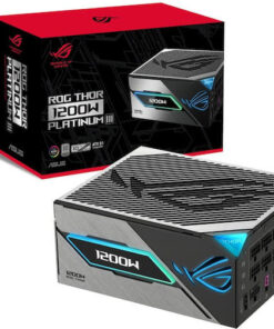 Alternative view of Asus ROG Thor Platinum III 1200W Μαύρο Τροφοδοτικό Υπολογιστή Full Modular 80 Plus Platinum