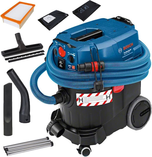 Bosch GAS 35 H AFC Professional Σκούπα Υγρών / Στερεών 1200W με Πλαστικό Κάδο 35lt - Image 4