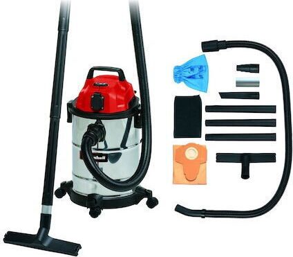 Einhell Tc-vc 1820 Σκούπα Υγρών / Στερεών 1250W με Ανοξείδωτο Κάδο 20lt - Image 8