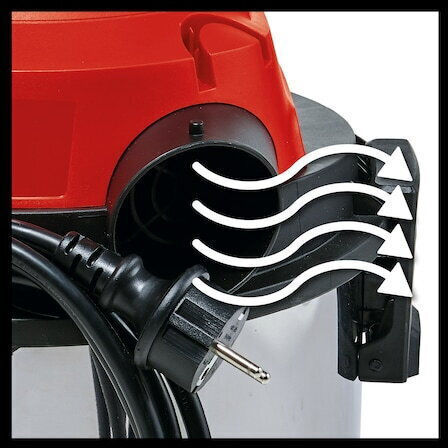 Einhell Tc-vc 1820 Σκούπα Υγρών / Στερεών 1250W με Ανοξείδωτο Κάδο 20lt - Image 5