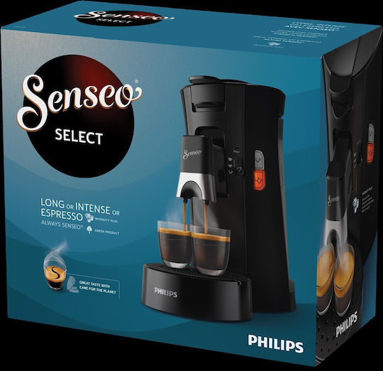 Philips Senseo Select Καφετιέρα για Κάψουλες Senseo Πίεσης 1bar Μαύρη - Image 8
