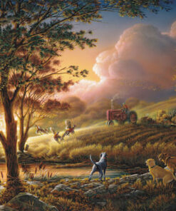 Terry Redlin Harvest In The Glow Of The Sun Puzzle 2D 1000pcs 58544
