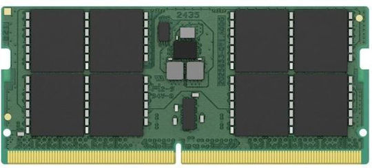 Kingston Valueram DDR5 με Module 1x32GB και Ταχύτητα 6400 για Laptop KVR64V52BD8-32 - Image 2