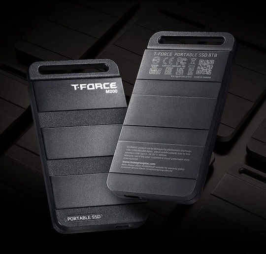 TeamGroup M200 USB 3.2 / USB-C Εξωτερικός SSD 1TB 2.5" Μαύρο - Image 8