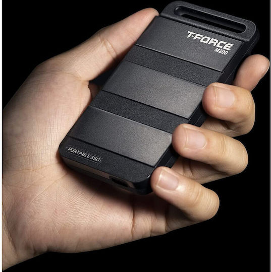 TeamGroup M200 USB 3.2 / USB-C Εξωτερικός SSD 1TB 2.5" Μαύρο - Image 7