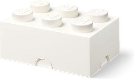 LEGO Πλαστικό Παιδικό Δοχείο Φαγητού Λευκό 40000804 - Image 3