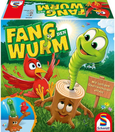 Επιτραπέζιο Παιχνίδι Fang den Wurm για 2-6 Παίκτες 4+ Ετών 40638 (GER) Schmidt Spiele - Image 2