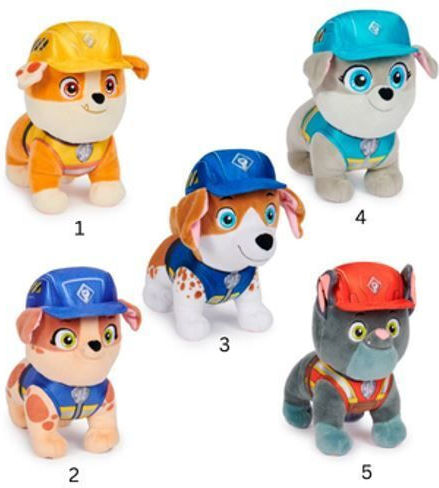 Spin Master Λούτρινο Paw Patrol Rubble Crew - Rubble 20 εκ. 20147384 - Image 4