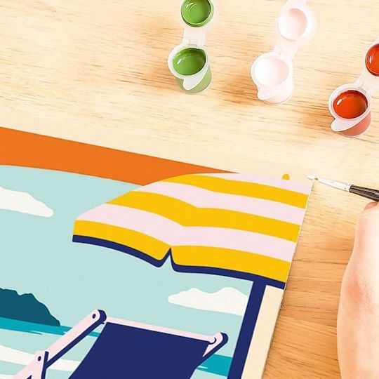 Ravensburger Creart Paint By Numbers Adults Relaxation At Beach - Image 6