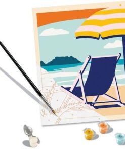 Alternative view of Ravensburger Creart Paint By Numbers Adults Relaxation At Beach