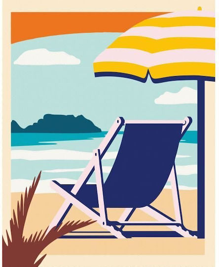 Ravensburger Creart Paint By Numbers Adults Relaxation At Beach - Image 3