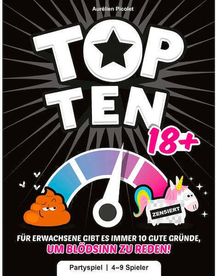 Επιτραπέζιο Παιχνίδι Top Ten 18+ για 4-9 Παίκτες 18+ Ετών COGD0009 (GER) Asmodee - Image 3