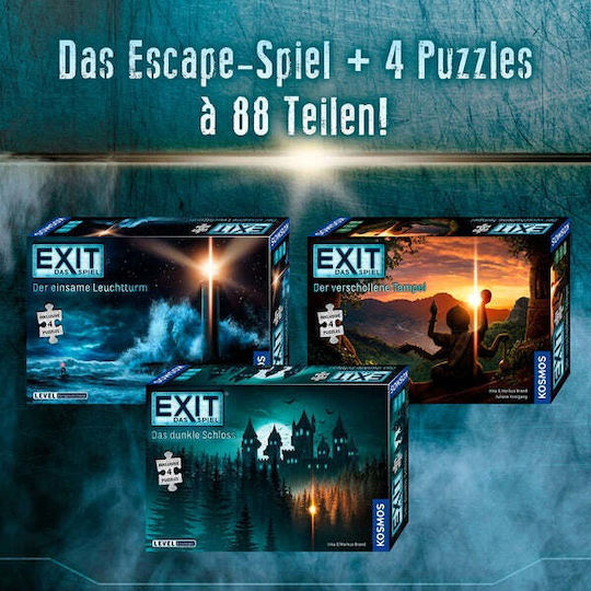 Επιτραπέζιο Παιχνίδι The Game + Puzzle: The Dark Castle για 1-4 Παίκτες 10+ Ετών 680787 (GER) Kosmos - Image 4