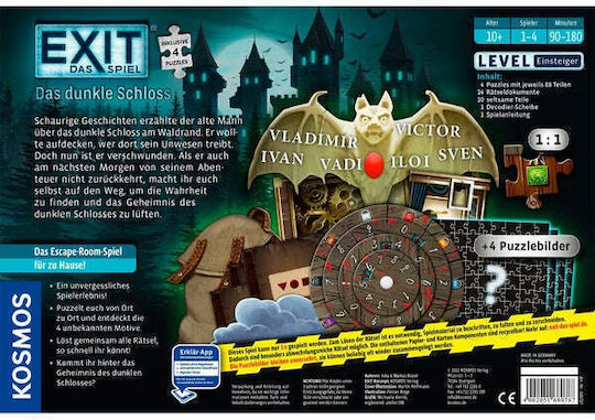 Επιτραπέζιο Παιχνίδι The Game + Puzzle: The Dark Castle για 1-4 Παίκτες 10+ Ετών 680787 (GER) Kosmos - Image 3