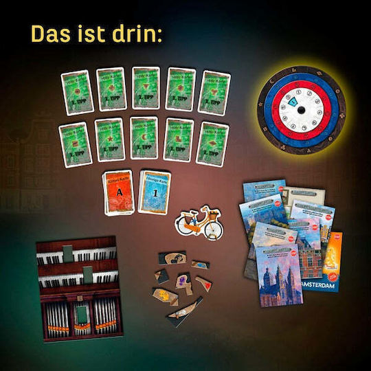 Επιτραπέζιο Παιχνίδι EXIT - Das Spiel: Die Jagd durch Amsterdam για 1-4 Παίκτες 12+ Ετών 683696 (GER) Kosmos - Image 2