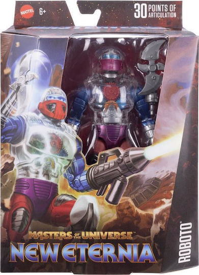 Φιγούρα Δράσης New Eternia Masterverse - Roboto Masters of the Universe 18εκ. JBP78 - Image 2