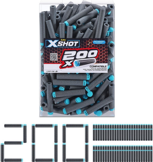 Zuru Excel Refill Darts 200 Darts Παιδικά Αφρώδη Βελάκια 36592 - Image 3