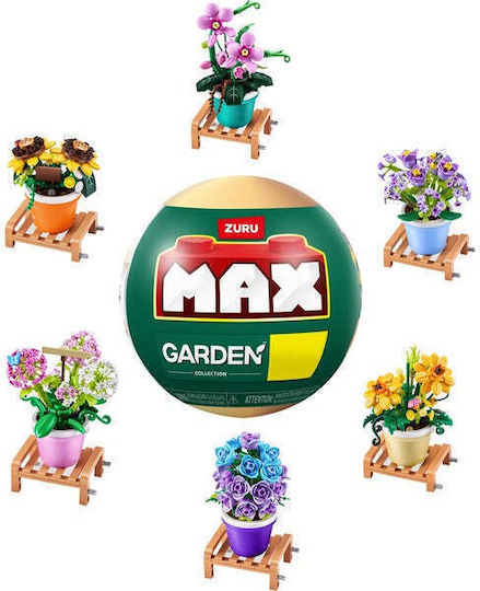Zuru Τουβλάκια Max Build Κήπος Φυτά Σε Γλάστρα για 3+ Ετών 1τμχ (Διάφορα Σχέδια) 1τμχ 83183 - Image 2