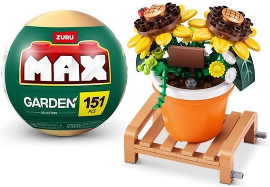 Zuru Τουβλάκια Max Build Κήπος Φυτά Σε Γλάστρα για 3+ Ετών 1τμχ (Διάφορα Σχέδια) 1τμχ 83183 - Image 9