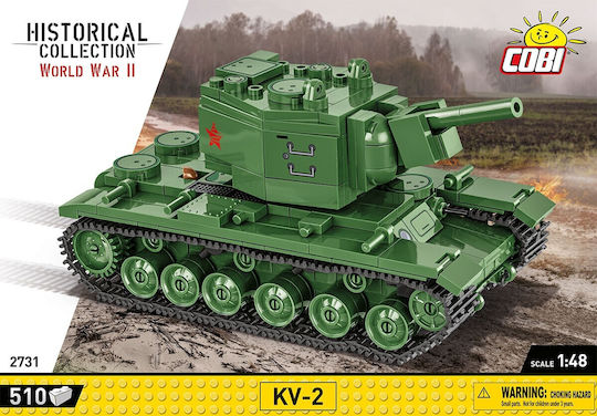 Cobi Τουβλάκια Historical Collection Wwii Kv-2 για 7+ Ετών 510τμχ - Image 9