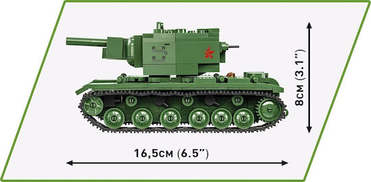 Cobi Τουβλάκια Historical Collection Wwii Kv-2 για 7+ Ετών 510τμχ - Image 5