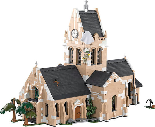 Cobi Τουβλάκια Sainte-Mere-Eglise Church για 7+ Ετών 2280τμχ COBI-2299 - Image 2