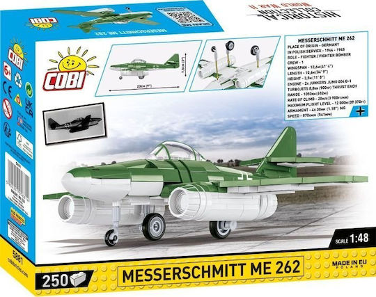 Cobi Τουβλάκια Historical Collection World War II Messerschmitt Me262 για 7+ Ετών 250τμχ COBI-5881 - Image 4