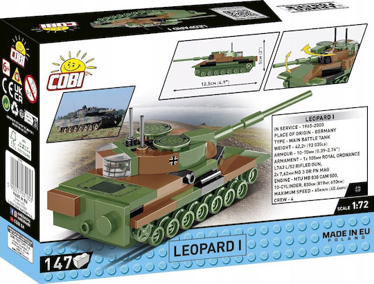 Cobi Τουβλάκια Leopard I για 6+ Ετών 147τμχ - Image 4