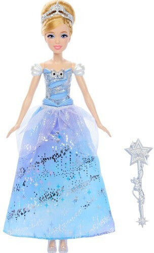 Mattel Σταχτοπούτα Με Μαγικό Ραβδί Κούκλα για 3+ Ετών 25.58εκ. (Διάφορα Σχέδια) 1τμχ JBF94 - Image 5