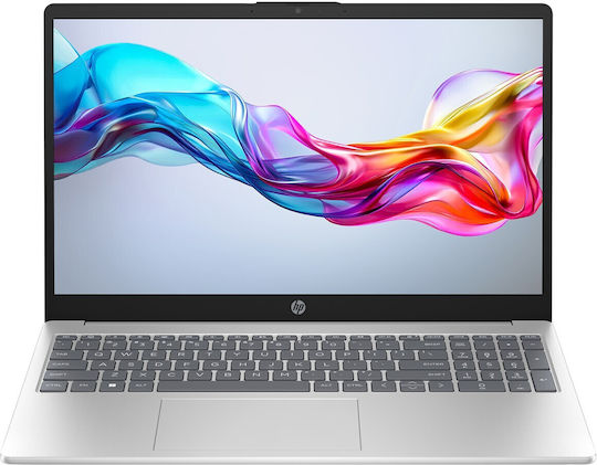 HP 15-fd0234nw 15.6" FHD (i3-1215U/8GB/256GB SSD/No OS) Natural Silver (International English Keyboard)