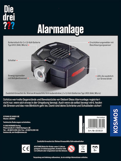 Kosmos Alarmanlage Εκπαιδευτικό Παιχνίδι Πειράματα 630621 - Image 2