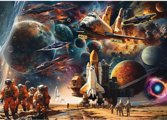 Schmidt Spiele Michele Farella Fascination Space Travel Journey Into Distant Galaxies Puzzle 1000 Pieces - Image 2