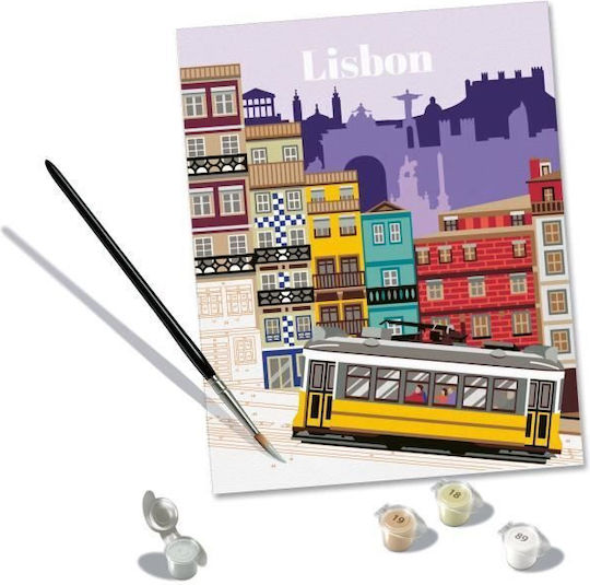 Ravensburger Creart Paint By Numbers Adults Lisbon - Image 2