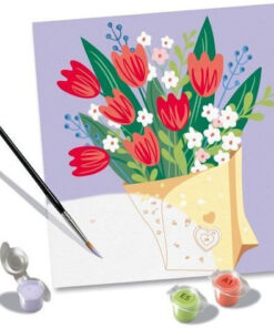 Alternative view of Ravensburger Creart Paint By Numbers Adults Tulip Bouquet
