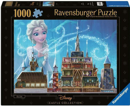 Disney Castles Elsa Puzzle 2D 1000pcs 12000261 - Image 3