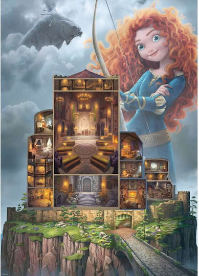 Disney Castles Merida Puzzle 2D 1000 Κομμάτια 12000263 - Image 4