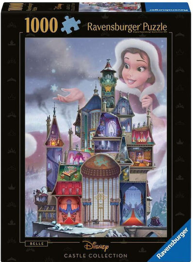 Disney Castles Belle Puzzle 2D 1000 Κομμάτια 12000262 - Image 2