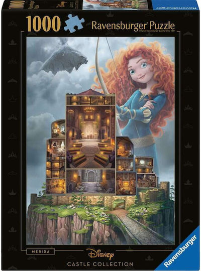 Disney Castles Merida Puzzle 2D 1000 Κομμάτια 12000263 - Image 3