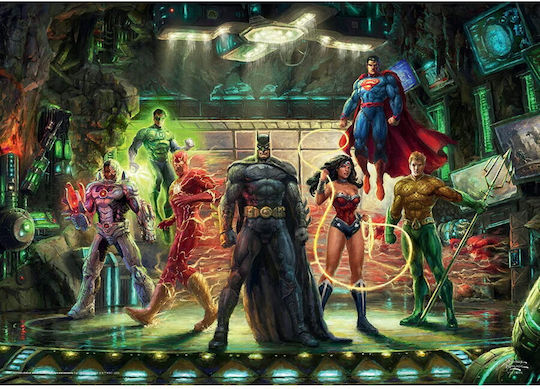 Schmidt Spiele Schmidt Spiele Thomas Kinkade Studios Dc Justice League Jigsaw Puzzle 1000 Pieces - Image 2