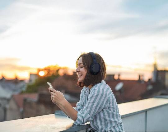 Belkin Soundform Surround Ασύρματα / Ενσύρματα Over Ear Ακουστικά με 60 ώρες Λειτουργίας και Quick Charge Μπλε - Image 5