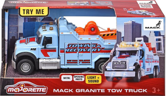 Majorette Mack Granite Tow Truck Toy Vehicle - Image 3