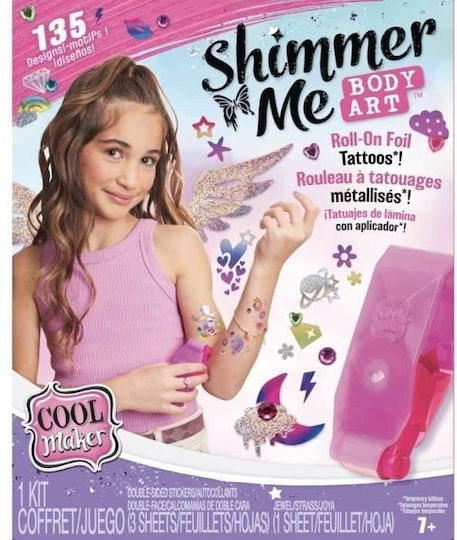 Cool Maker Shimmer Me Αστραφτερα Παιδικά Τατουάζ Cool Maker: Shimmer Me - Body Art - Image 11