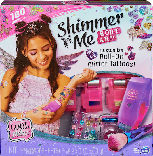 Cool Maker Shimmer Me Αστραφτερα Παιδικά Τατουάζ Cool Maker: Shimmer Me - Body Art - Image 10