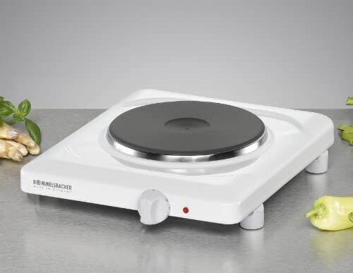 Rommelsbacher THL 1597 Επιτραπέζια Εστία Εμαγιέ Μονή Λευκή - Image 3